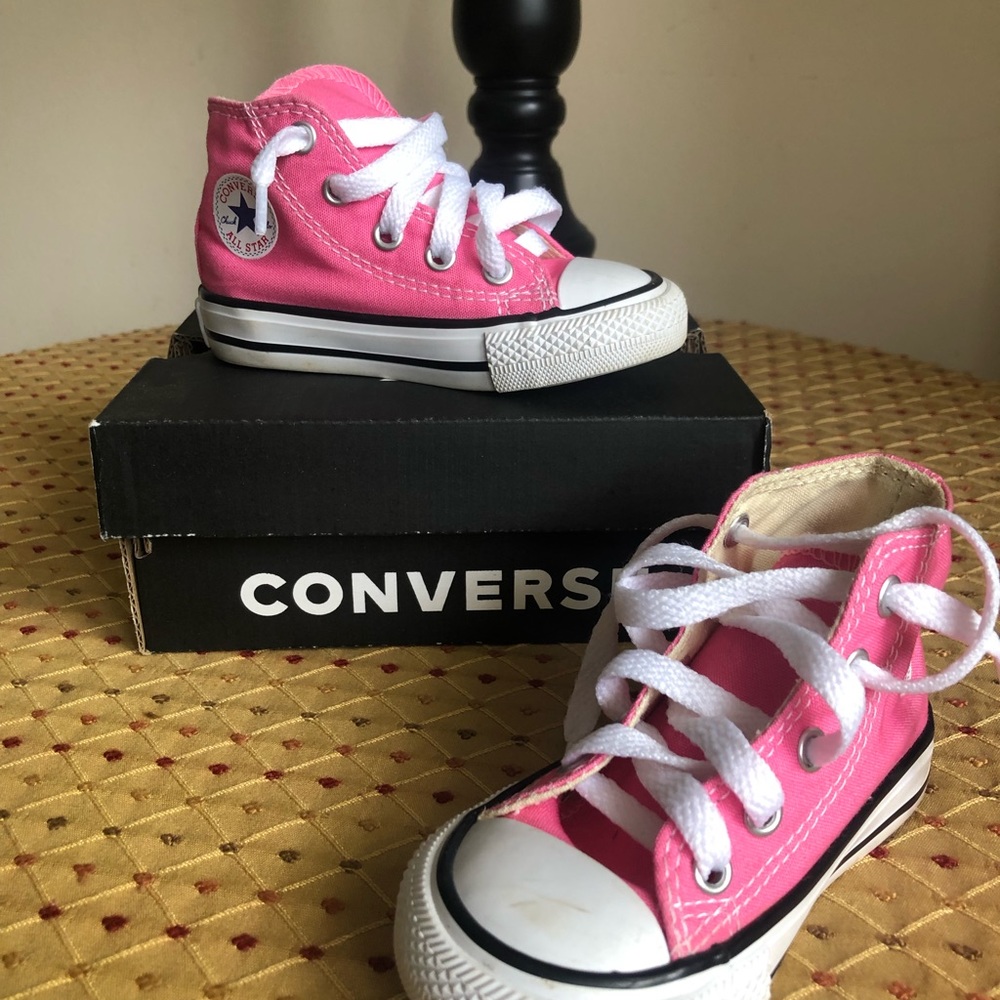 Converse Infant Hot Pink for Girls